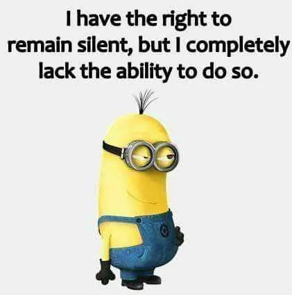 Minion Remain Silent