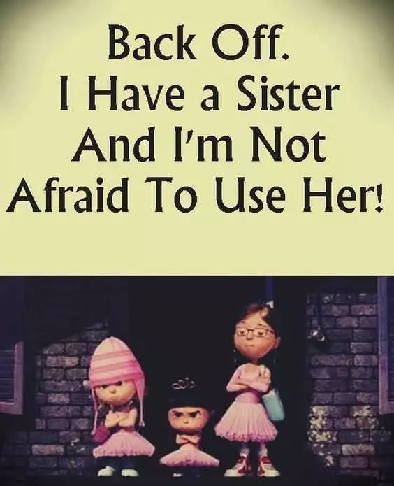 Minion Sister Use Her