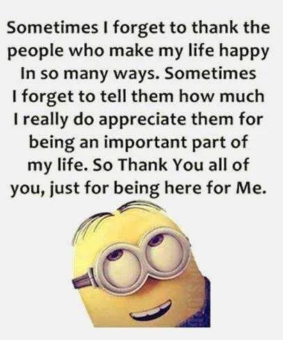 Minion Thank You