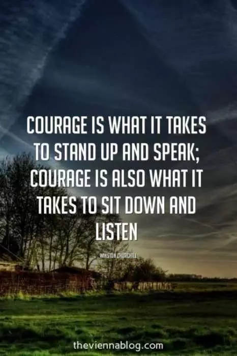 Quote Courage Is What It Takes
