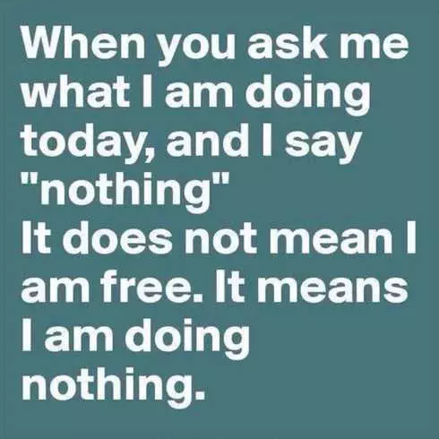 Quote Doing Nothing