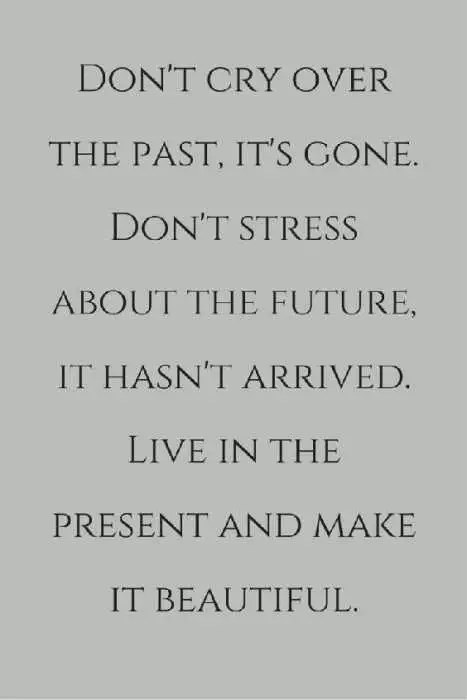 Quote Dont Stress Future