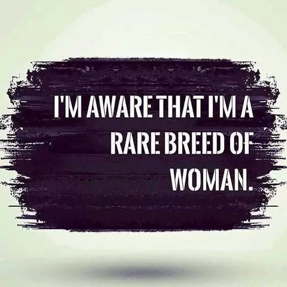 Quote Rare Kind Of Woman