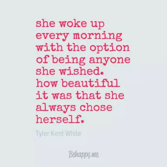 Quote She Woke Up Beautiful