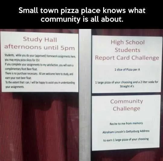 Funny Pizza Place