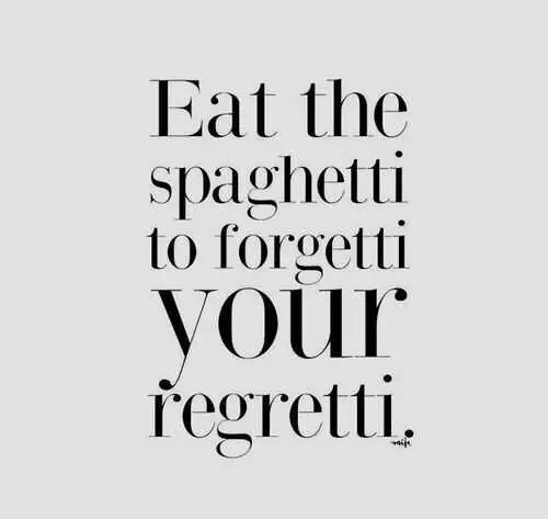 Funny Spaghetti Regretti