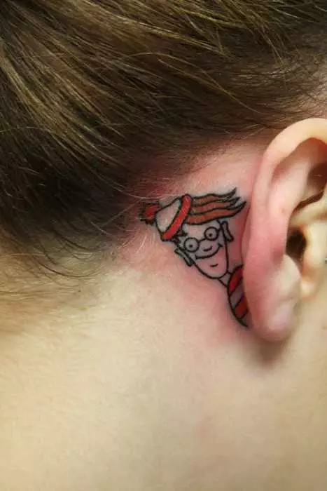 Funny Waldo Ear