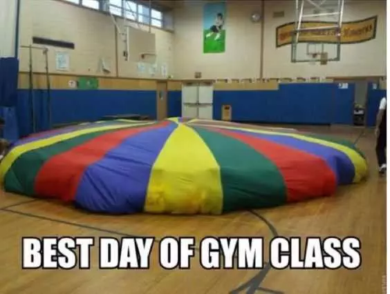 Meme 90S Gym Class