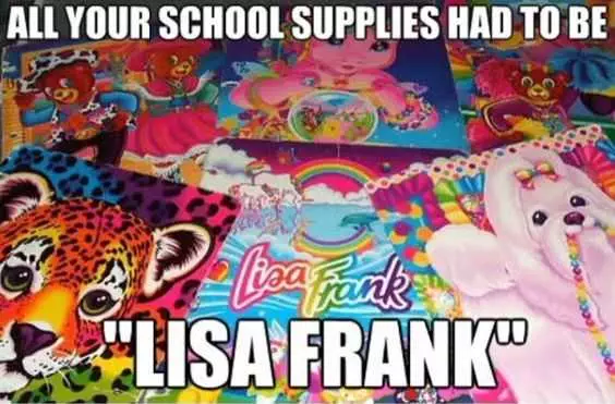 Meme 90S Lisa Frank