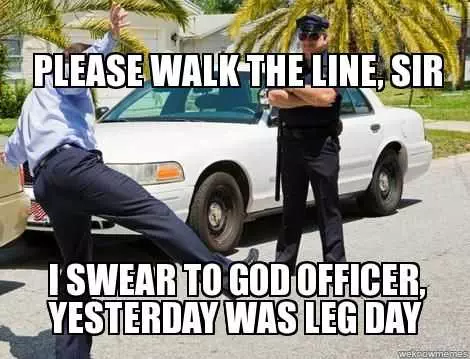 Meme Swear Leg Day