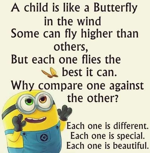 Minion Child Butterfly