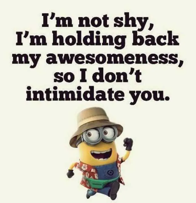 Minion Holding Awesomeness