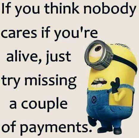 Minion Miss Payments
