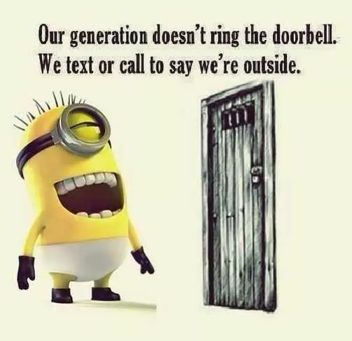 Minion Text Doorbell