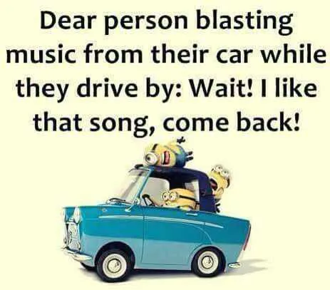 Minion While They Drive