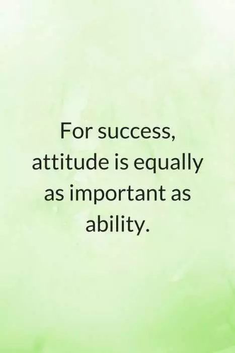 Quote Attitude Ability