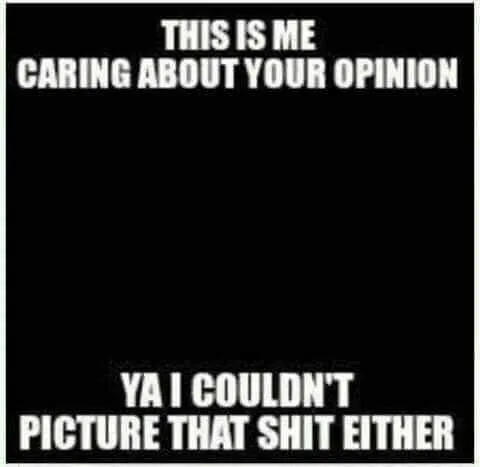 Quote Caring Opinion