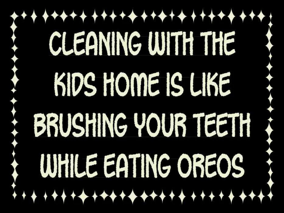 Quote Cleaning Oreos