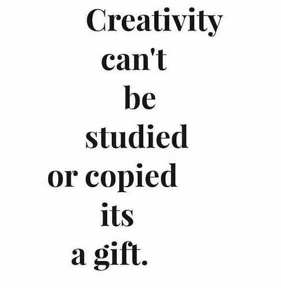 Quote Creativity Gift