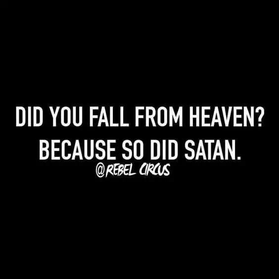 Quote Did You Fall Heaven