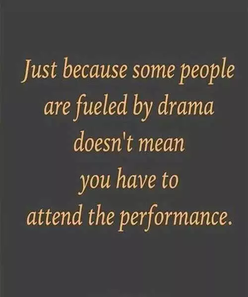 Quote Fuled By Drama