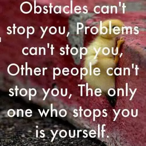 Quote Obstacles
