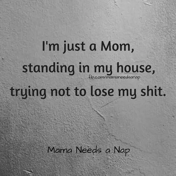 Quote Standing In Myhouse