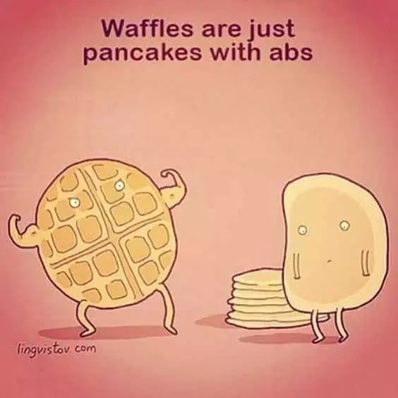 Quote Waffles Pancakes