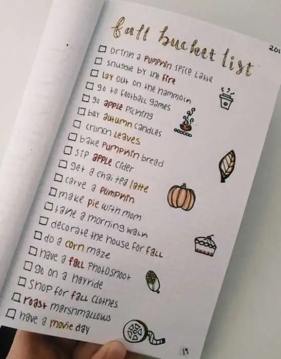 Diy Bucket List