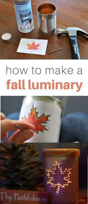 Diy Luminary Fall