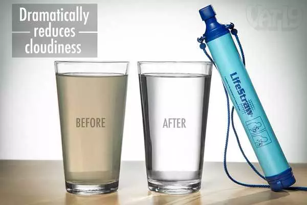 Lifestraw Water Filter In Action