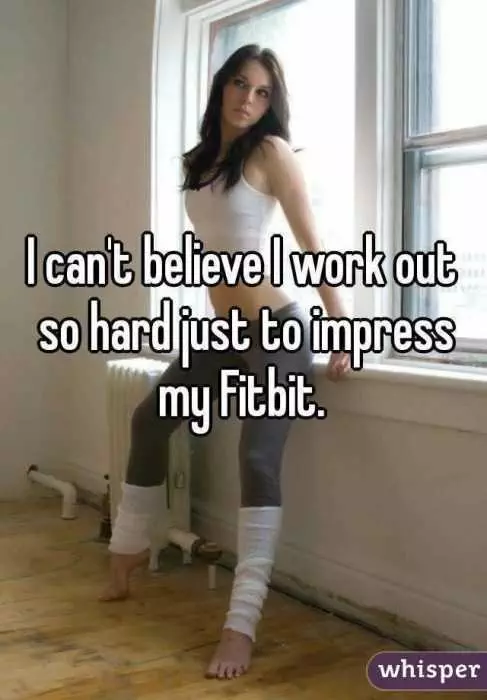 Quote Just To Impress Fitbit