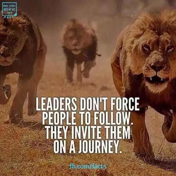 Quote Leaders Dont Force