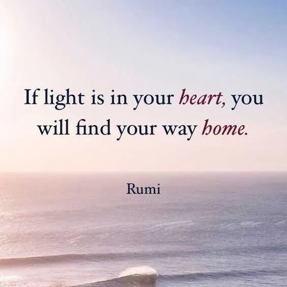 Quote Light Rumi