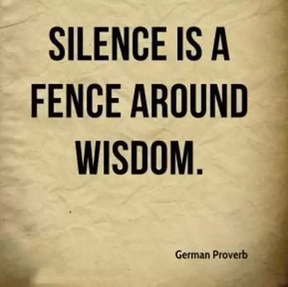 Quote Silence Freedom