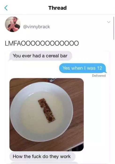 Funny Cereal Bar