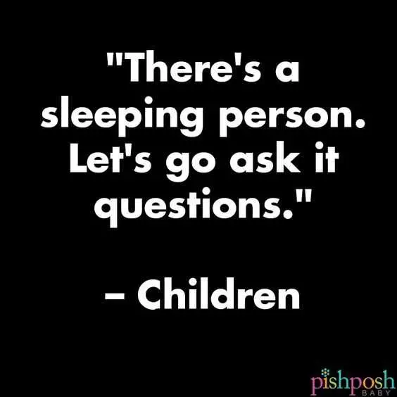 Funny Children Sleeping