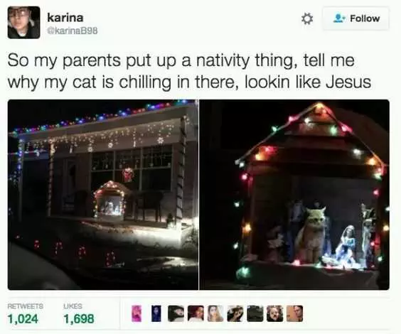 Funny Chilling Nativity