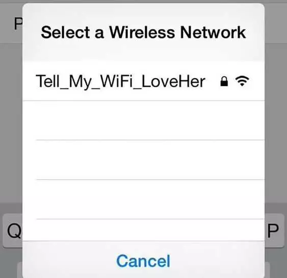 Funny Tell Wifi Love Her