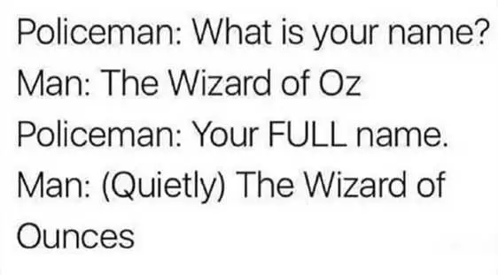 Funny Wizard Of Oz