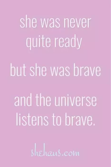 Quote Brave She