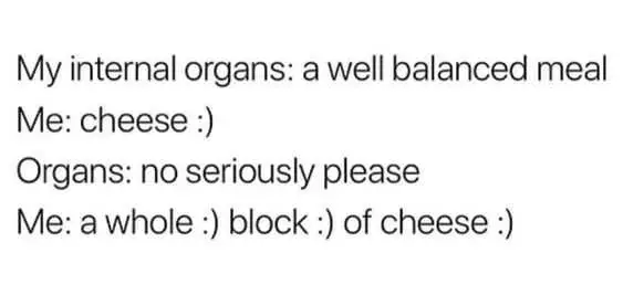 Quote Cheese Block