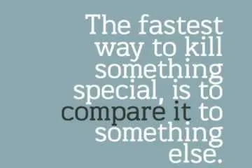 Quote Comparing Things