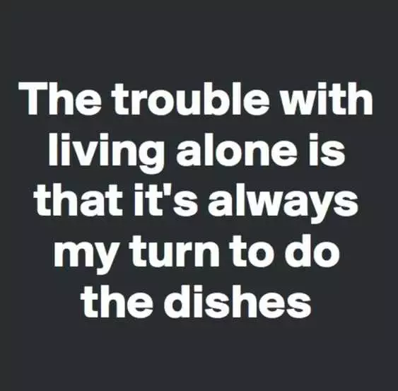 Quote Living Alone