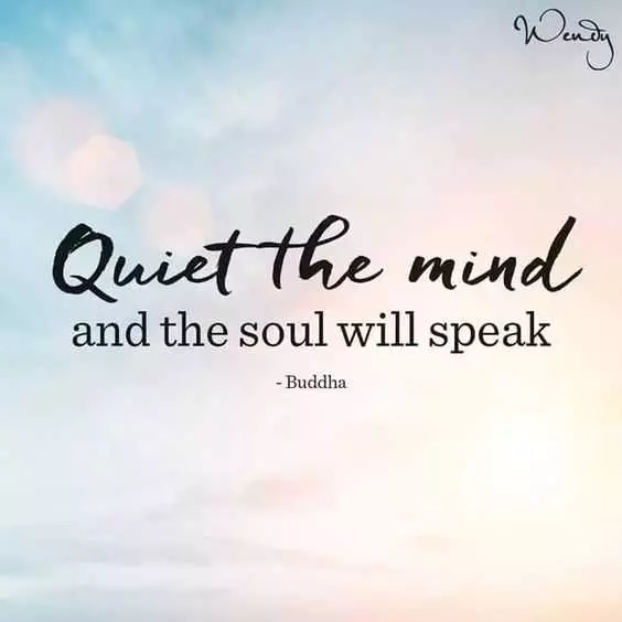 Quote Quiet Mind Soul