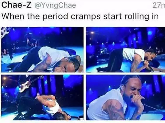 Funny Cramps Rolling