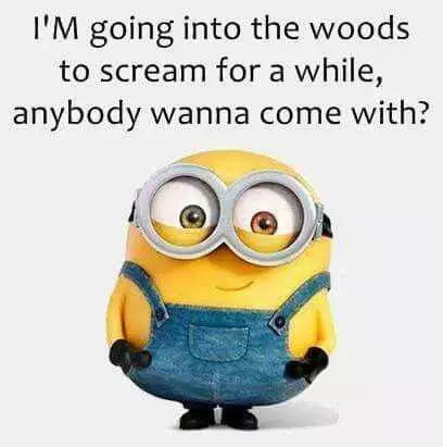 Miniion Scream Woods