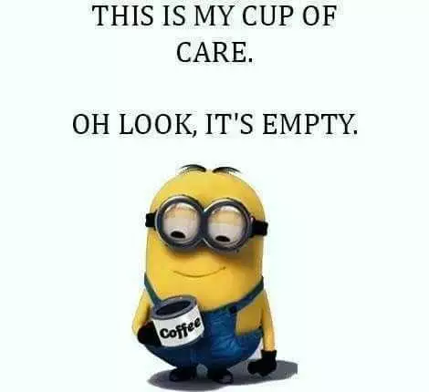 Minion Cup Of Care