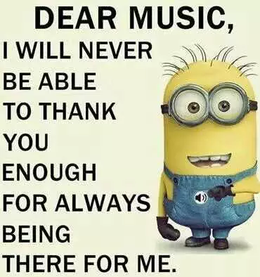 Minion Thank You Music