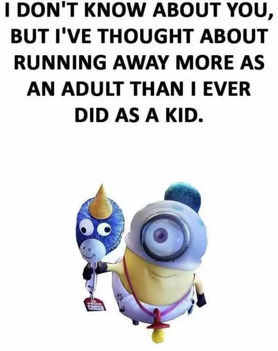 Minion Thought About Running
